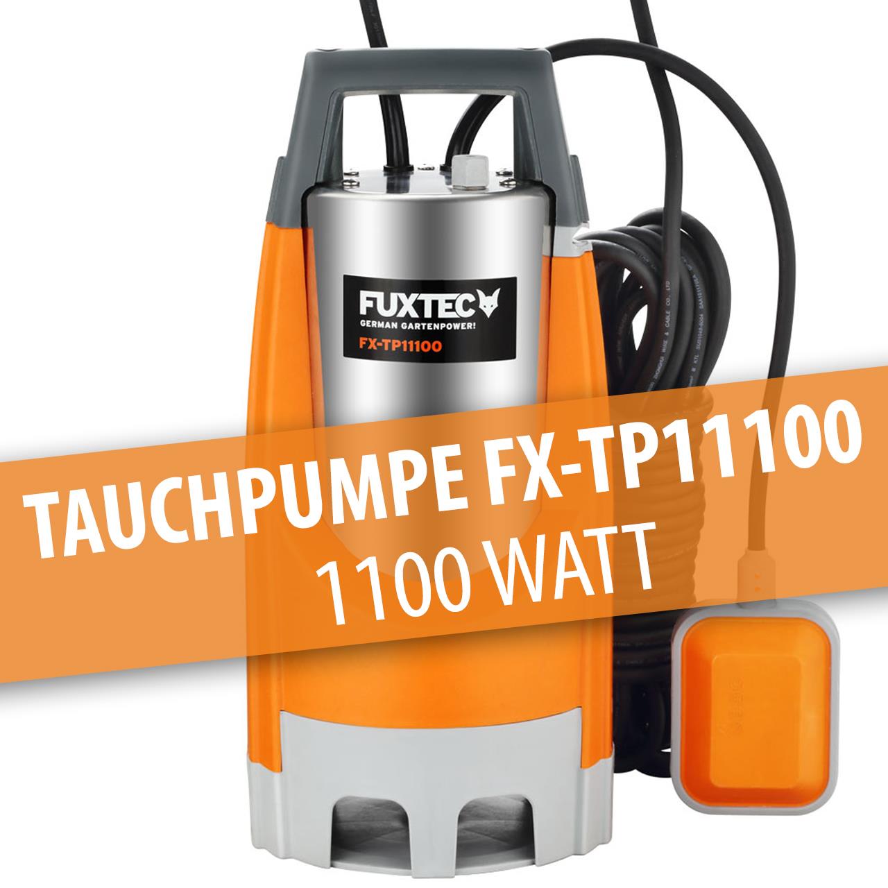 Pompa a immersione 1100W FUXTEC FX-TP11100 - 15000 l/h